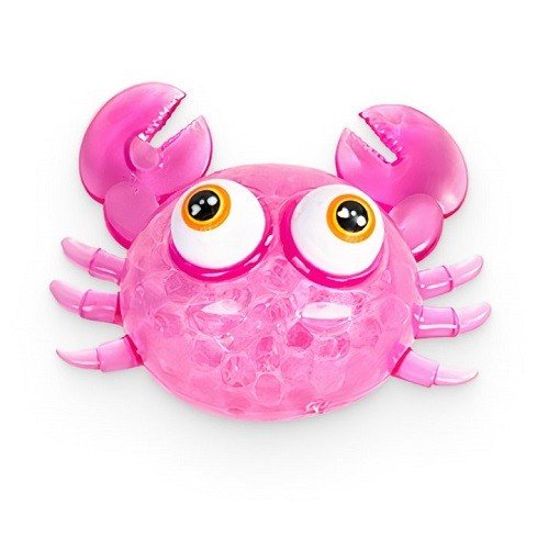 Pink Squishy Crab Toy