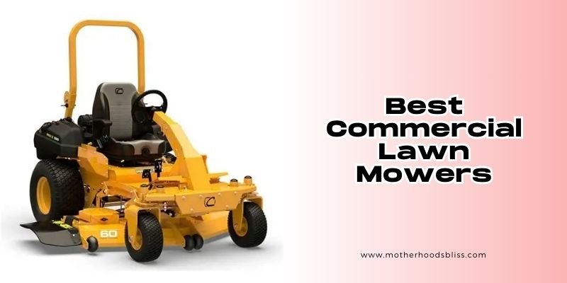 best commercial lawn mowers